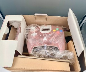 Dreamcast HELLO KITTY PINK HKT-3000 Console set SEGA Retro Game  NEW box damaged