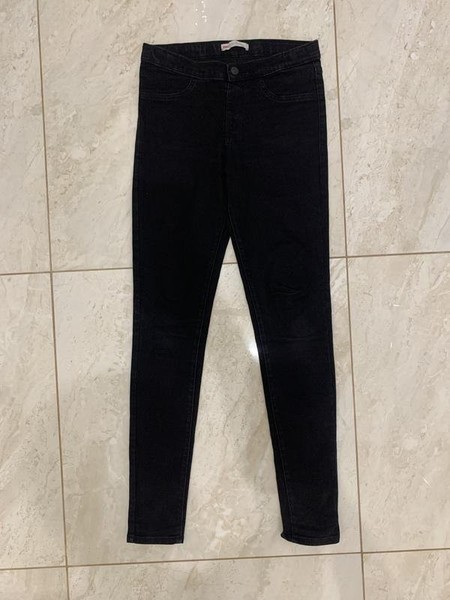 Women Levi's Jeans Black 27 / S