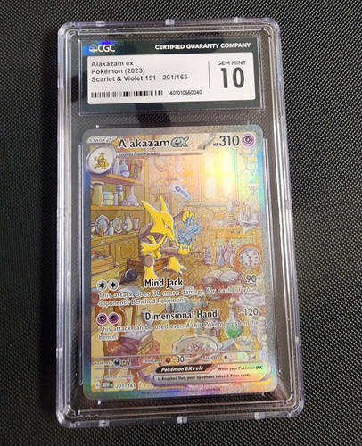 Alakazam ex graded CGC 10 for sale on eBay