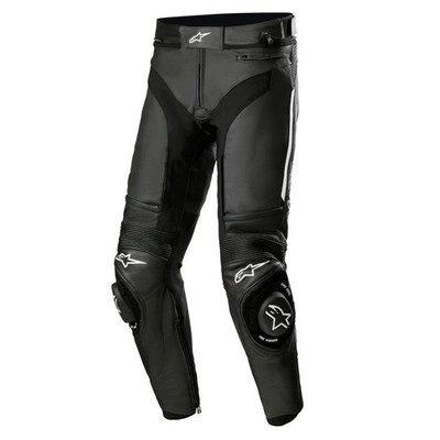 Alpinestars Missile V3 Men Leather Motorcycle Pants Biker Trousers CE Protection