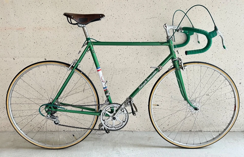 Vélo Course Helyett Type Record de l'Heure 56x56 Reynolds 531 Simplex 1958 🇫🇷