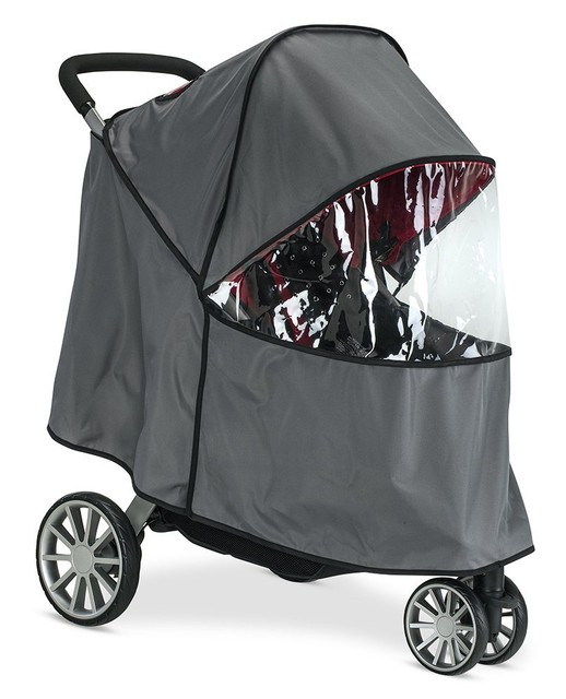 britax double rain cover