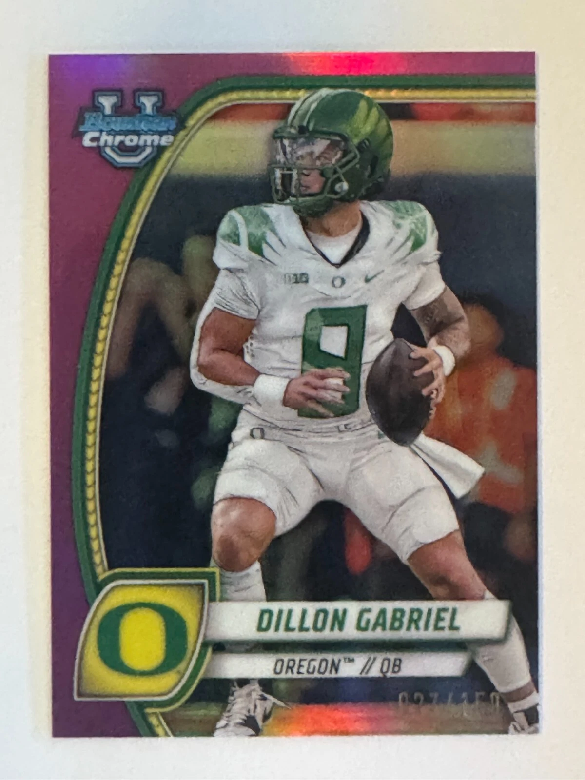 Dillon Gabriel trading card