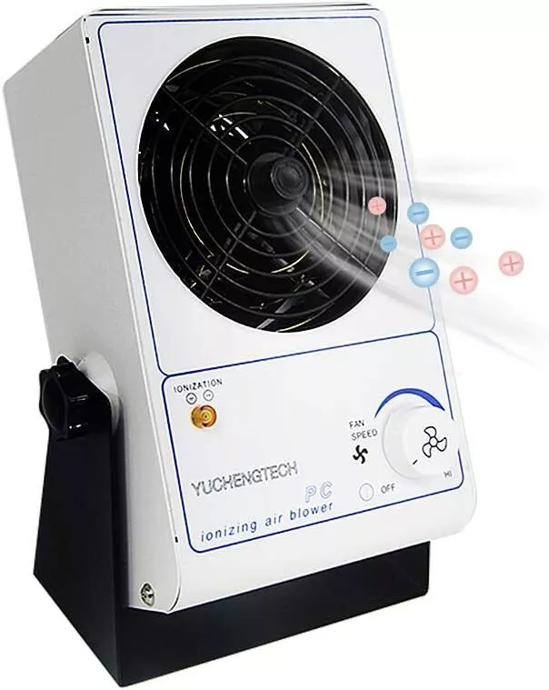 Ionizing Air Blower Static Eliminator Fan Antistatic Ionizer Wall