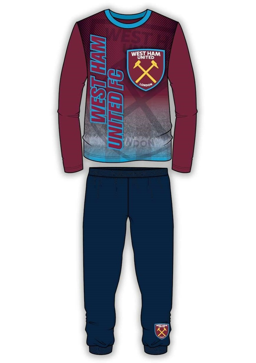Sleepwear Westham Pjs West Ham Pjs West Ham United Boys Pyjamas