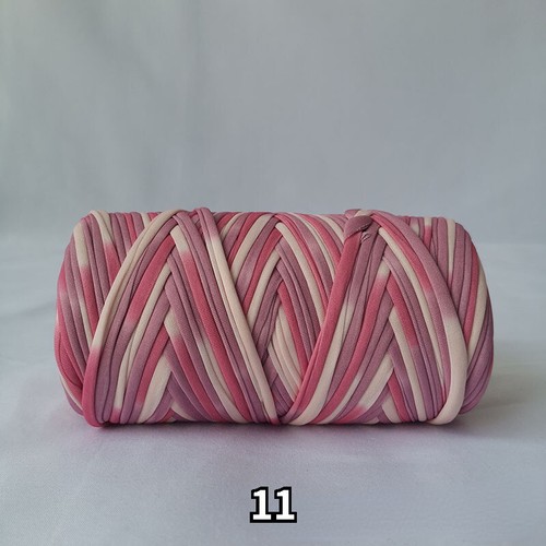 165yards/roll Colorful T-Shirt Yarn Spaghetti Knitting Crochet Cotton DIY - Picture 13 of 34