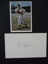 Eddie Kazak Autograph on 3