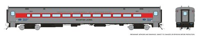 RAPIDO HO COMET COMMUTER CAR CDOT AS DELIVERED-MOUNTAIN LAUREL #6251 PN 128529