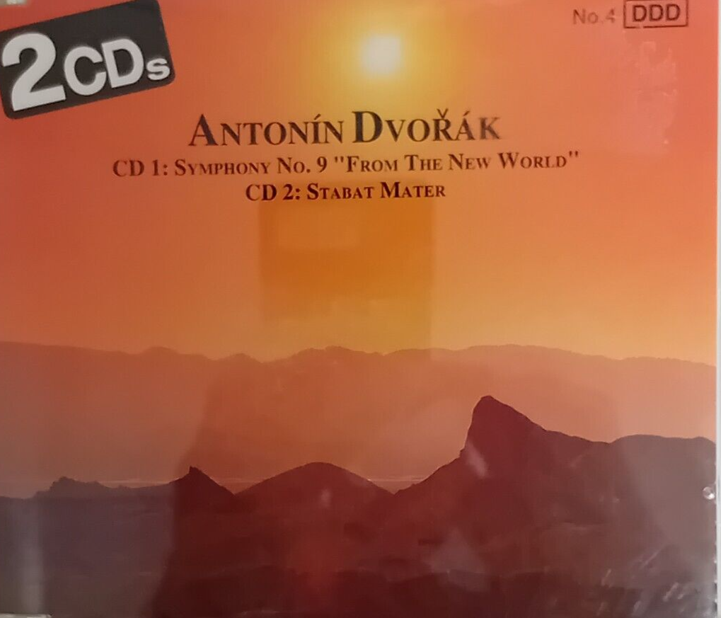 Antonin Dvorak The New World Symphony & Stabat Mater Music CD