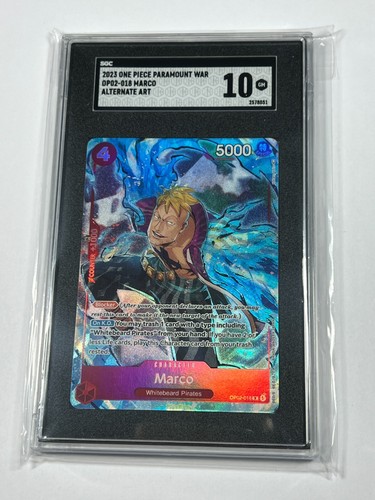 Marco (Alternate Art) graded SGC 10 for sale on eBay