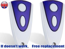 2Pcs for Novoferm Novotron 502/ 512 MIX43-2 433MHz Garage Door Remote Control