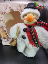 VTG Muffy Vanderbear Doll Muffy SnowBear 1991 Limited Edition Snowman Carrot 
