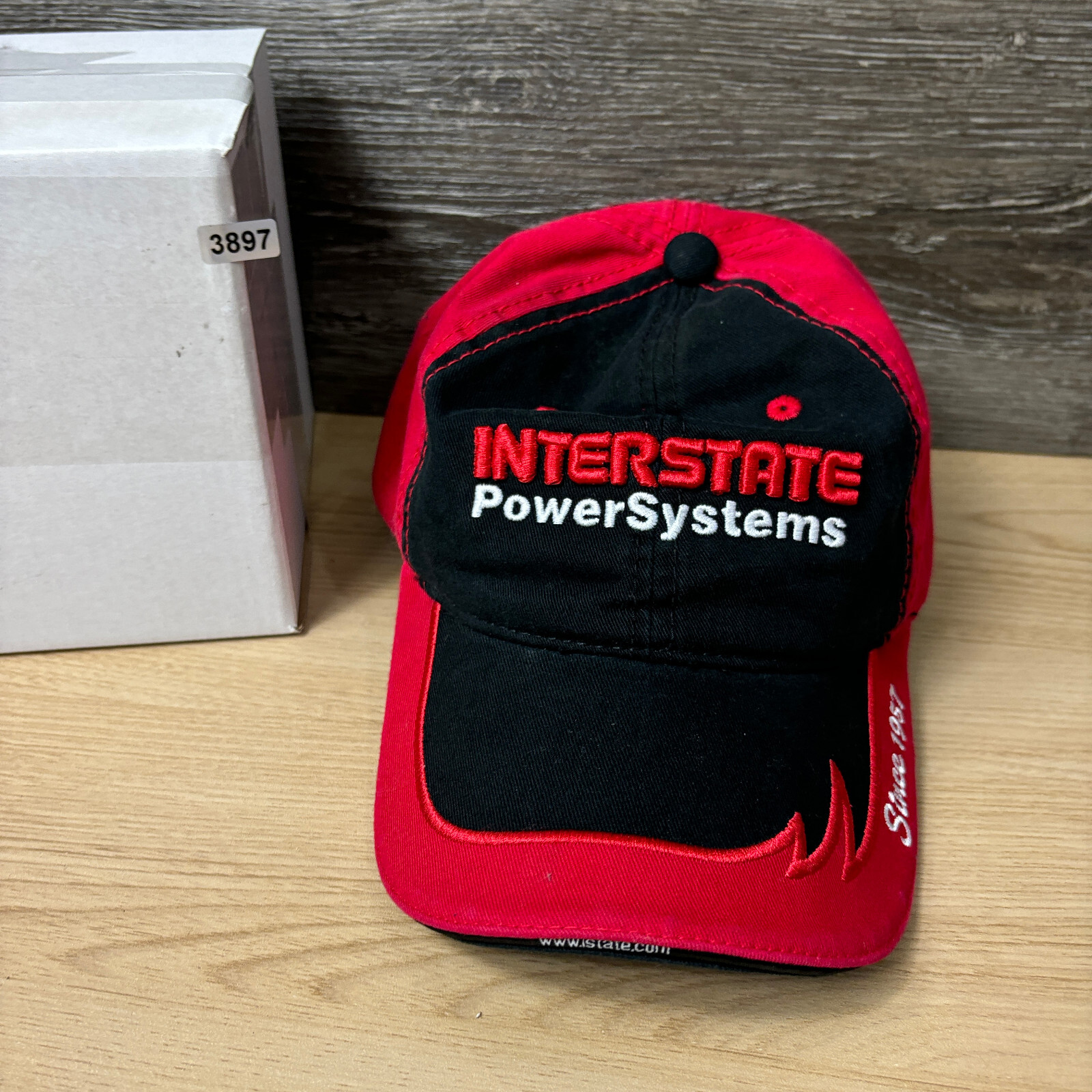 Interstate Power Systems Hat Cap Strap Back Black… - image 10