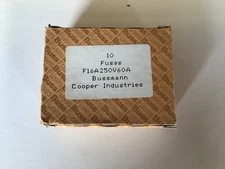 Bussman Fuses F16A250V60A Box of 10 