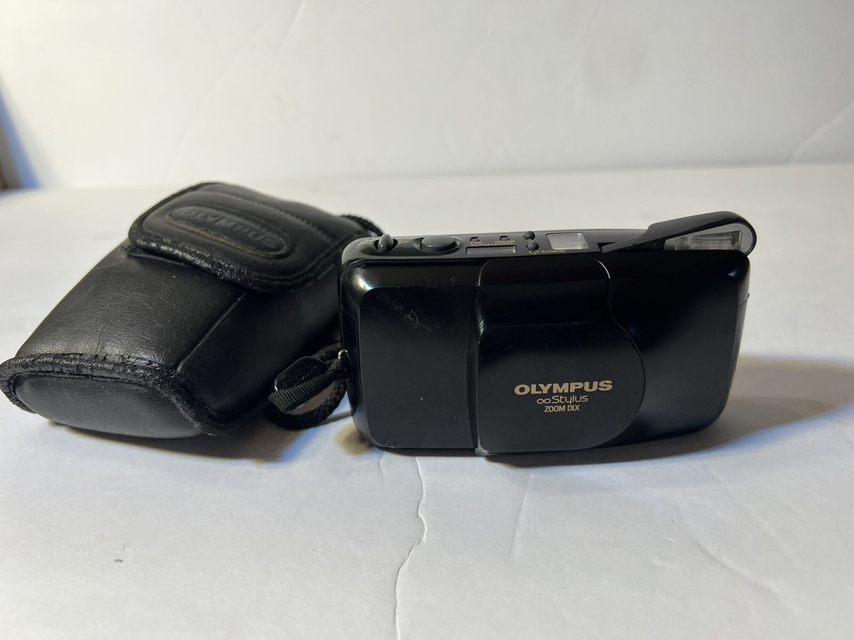 OLYMPUS オリンパス Stylus ZOOM DLX ブラック Olympus Infinity Stylus Zoom DLX (Black) – Film Supply Club