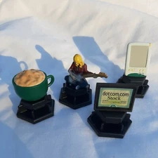 Trivial Pursuit 90's Time Capsule Game Tokens - Grunge Rocker PDA Mochaccino Dot