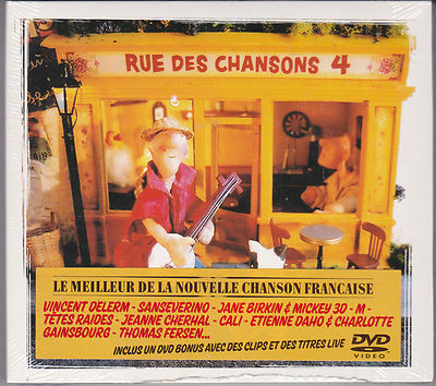 CD 21T + DVD BIRKIN/GAINSBOURG/DAHO/CALI/ARNO/-M-/BARBACK OGER/STEIFE KÖPFE