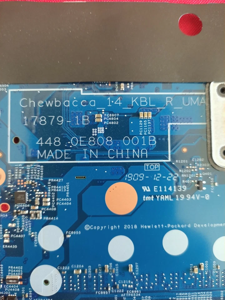 Hp Pavilion x360 14-DD Carte Mère avec / Intel i3-8130U 2.20GHz CPU - Photo 4/4