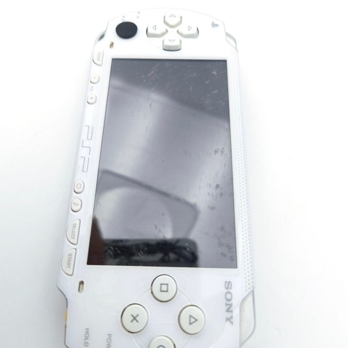 Sony Psp 1004 Bianca Playstation Portable Console Con Caricatore Testata Buona - Bild 5 von 8