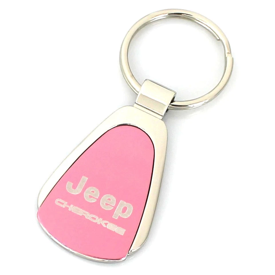 Llavero Jeep Cherokee Tear Drop (rosa) Foto 2 de 2