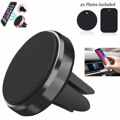 Universal Magnetic in Car Mobile Phone Holder Air Vent Mount for all Phones - Image 1 of 4