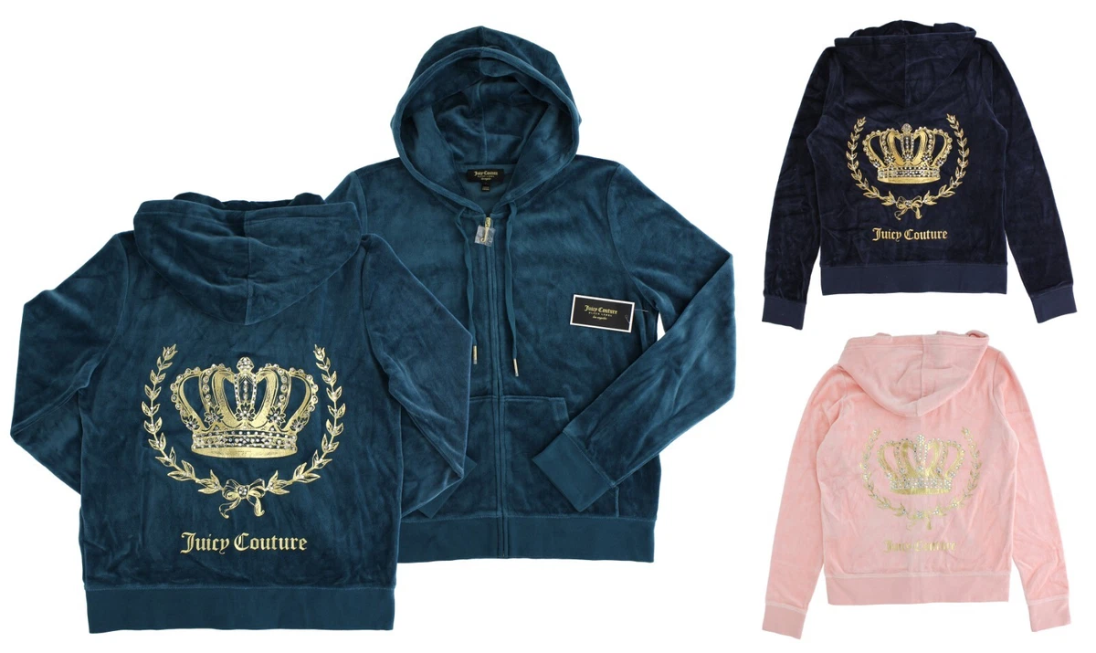 Juicy jacket with crown on back sale
