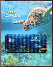 2018 Reef Safari 3D Post Office Pack With 3D & Normal Mini Sheets