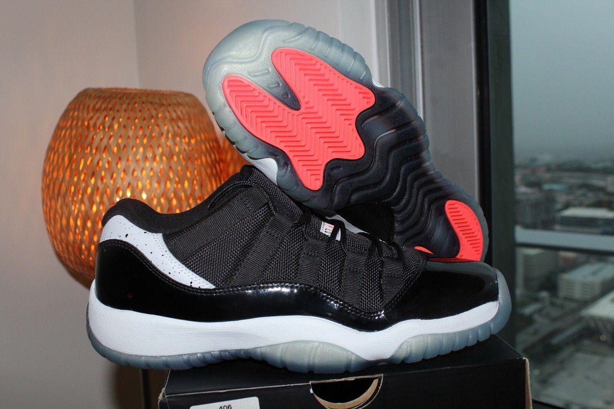Nike Air Jordan 11 Retro XI Low INFRARED 23 GS 528896-023 Nike Air Jordan 11 Retro XI Low INFRARED 23 GS 528896-023