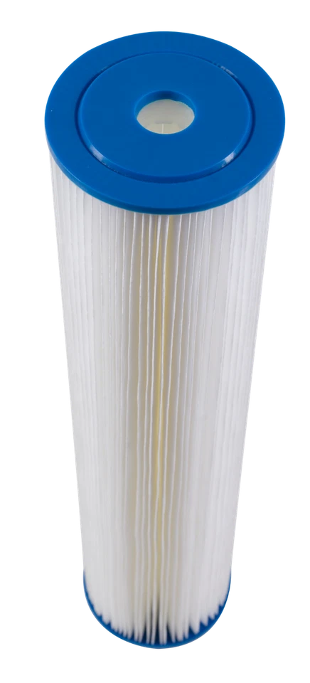 BLUONICS Pleated Sediment Water Filters 4 Washable 4.5 x 20 Cartridges -5 Micron - Image 3 of 4