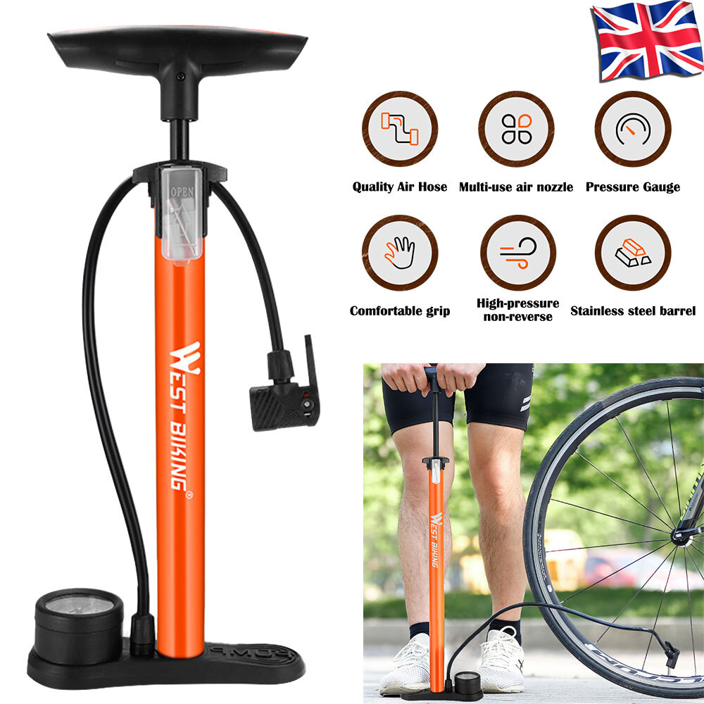 Bicycle Wheel Pumping Up A Presta Valve Bike Tyres How To Use Bike