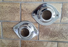 Verchromte Bonrath Domlagerschalen passend für Golf1, Cabrio,Jetta1,Scirocco 1+2