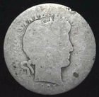1905-P 10C Barber Dime 90% Silver 21olw0729