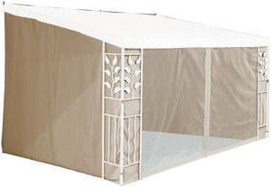 KONIFERA Seitenteile für Anbaupavillon Salina 2, 3x3 m ...