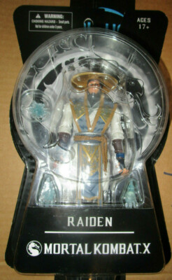 MEZCO MORTAL KOMBAT X RAIDEN FIGURE