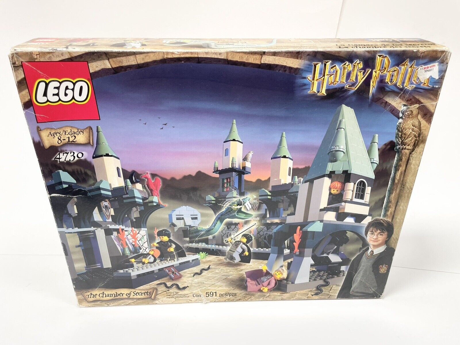 Lego Set 4730 Harry Potter and the Chamber of Secrets - 40-50% Complete W/ Box