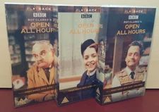 Open All Hours Complete BBC BOX SET SERIES 1 & 2 PAL VHS Video Tapes