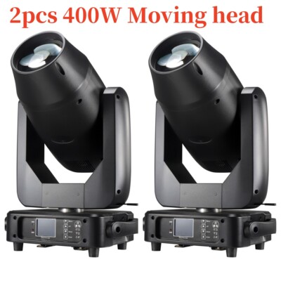 2Pcs Super Bright BSW 400W CMY Beam Spot Wash 3in1 LED Moving Head DJ Lighting