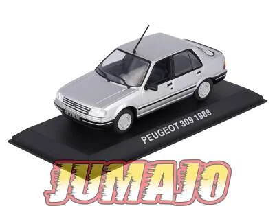 BJ2 Voiture 1/43 JUMAJO Peugeot 309 5 portes grise 1988