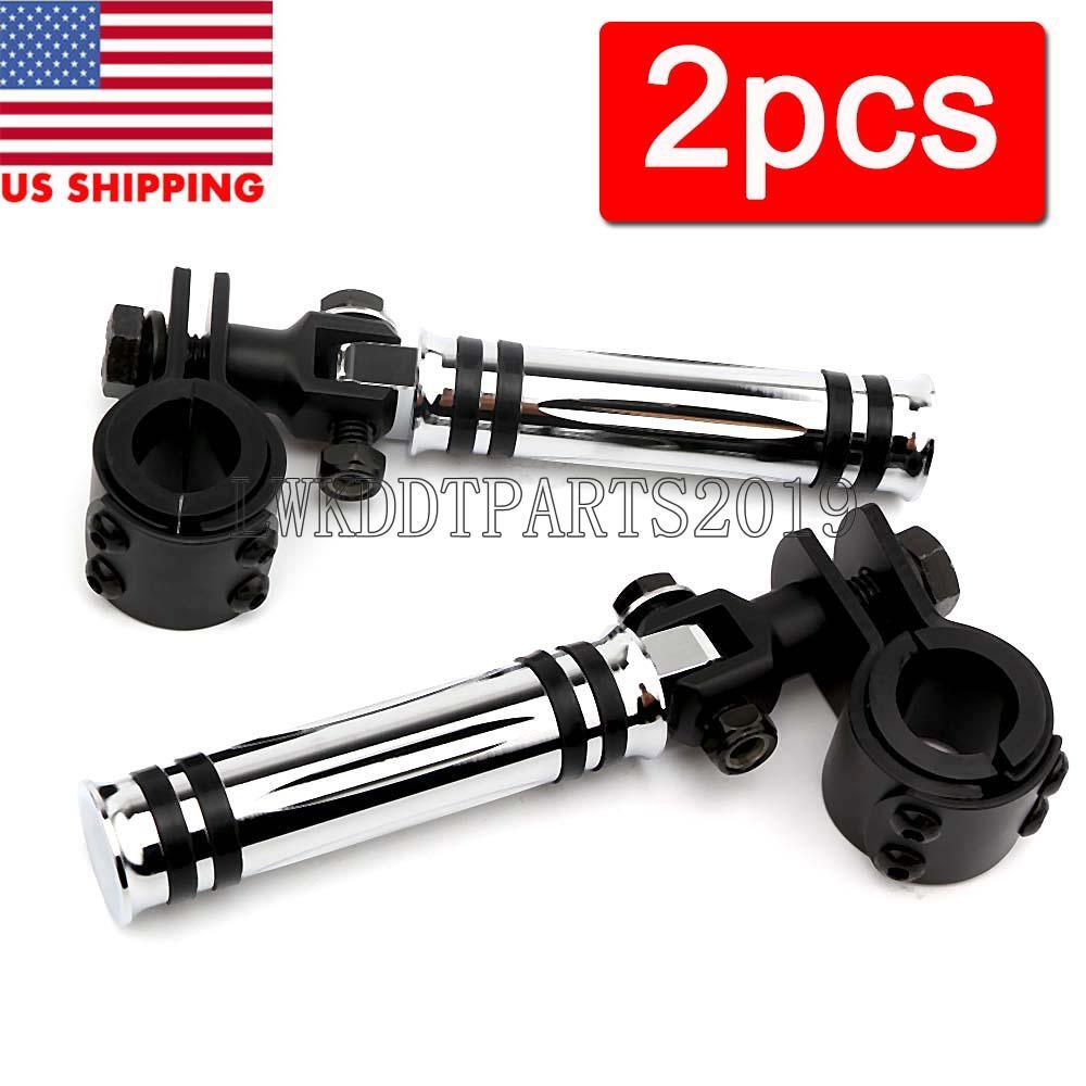 Highway Foot Pegs Rest Clamps For Kawasaki Vulcan 1500 1600 VN1500