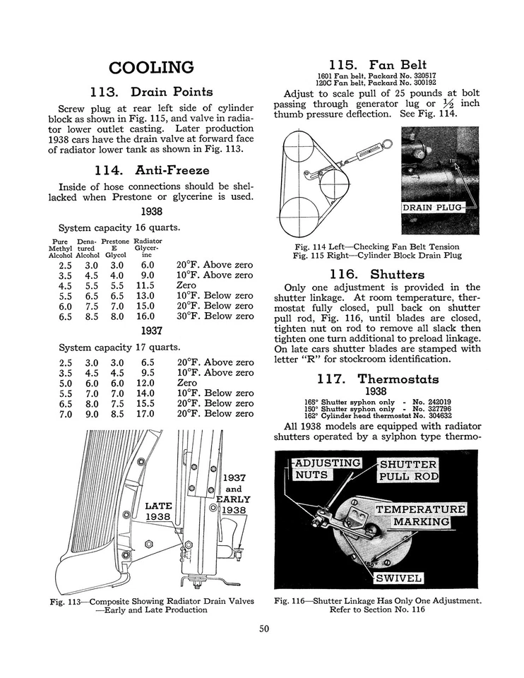 Manual de tienda Packard 1937-1938 Foto 3 de 3