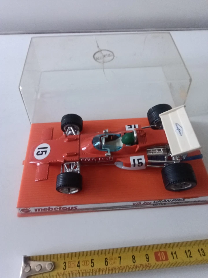 Mebetoys Gran Prix Lotus Ford 72- F.1 Vintage Mattel. Scala 1:28  - Immagine 3 di 4
