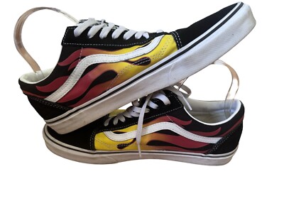 Size 11 - VANS Old Skool Flames