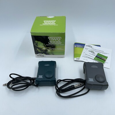 Brace Digital Wireless For Electric And Acoustic-electric Guitar DWG 1000