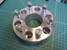 1 2 Thick Wheel Spacers Adapter 6x5.5 To 6x5.5 6 Lug M14 X 1.5 Studs W Nuts