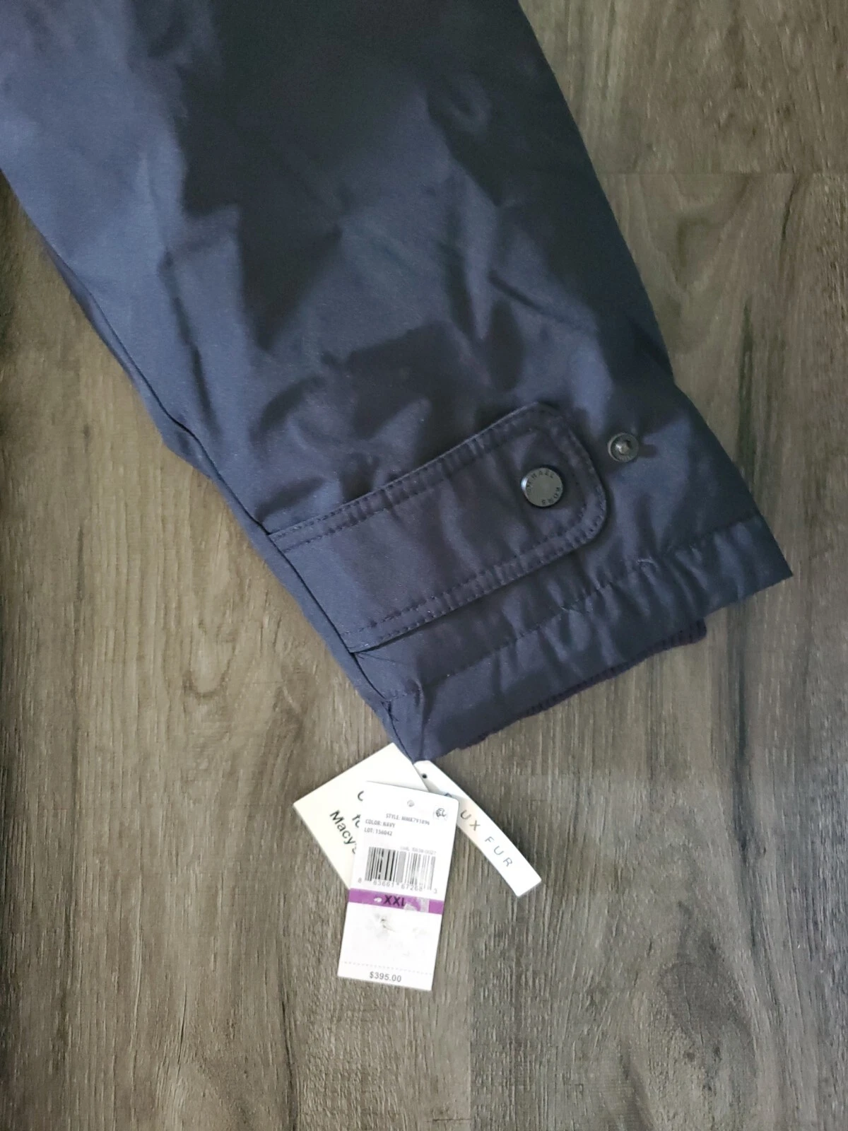 Giacca parka parka con cappuccio Michael Kors MMK791896 da uomo Xxl blu navy