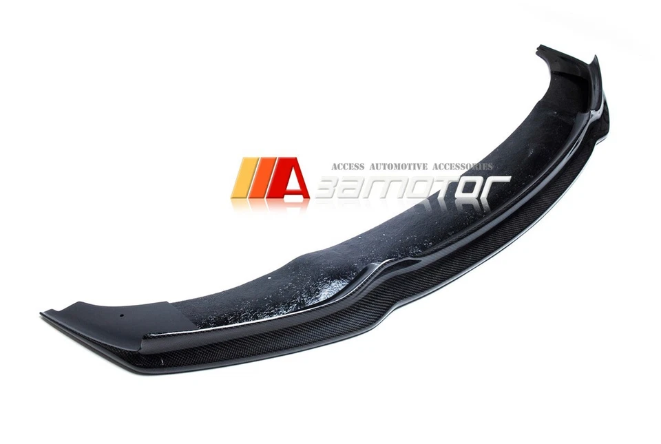 Carbon Fiber ARK Front Bumper Lip Spoiler fits 2011-16 BMW F10 5-Series M Sport Foto 4 de 4