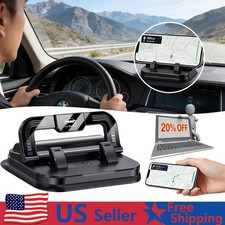 360  Rotation Car Phone Mount with Strong Suction Cup  Adjustable Viewing US HOT