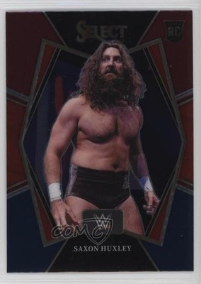 2022 Panini Select WWE Premier Level Red & Blue Saxon Huxley #190 02l5