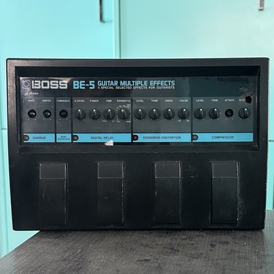 Boss BE-5 Vintage 1980s Guitar Multi Multi Multi Multiple Effects FX Pedal Unit