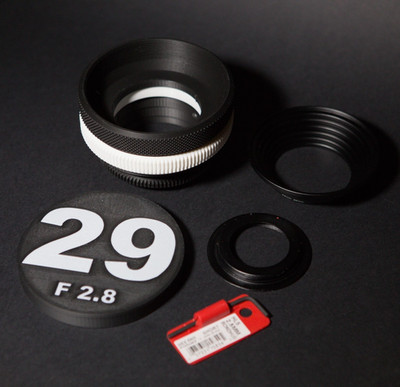Pentacon 29mm f/2.8 Cine mod  - Cine Housing - Rehousing - DIY